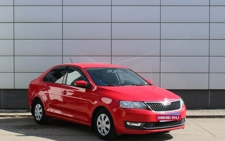 Skoda Rapid I, 2018 год, 918 000 рублей, 3 фотография