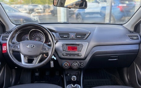 KIA Rio III рестайлинг, 2014 год, 795 000 рублей, 10 фотография