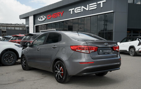 KIA Rio III рестайлинг, 2016 год, 985 000 рублей, 4 фотография