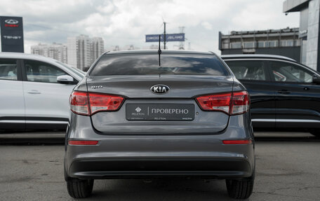 KIA Rio III рестайлинг, 2016 год, 985 000 рублей, 6 фотография