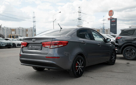 KIA Rio III рестайлинг, 2016 год, 985 000 рублей, 5 фотография