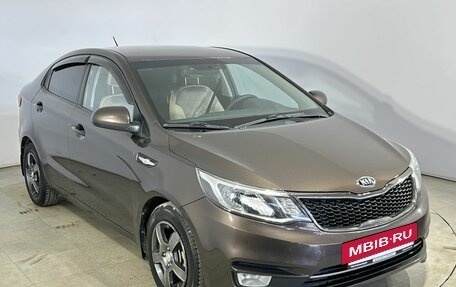 KIA Rio III рестайлинг, 2016 год, 1 080 000 рублей, 13 фотография