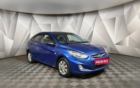Hyundai Solaris II рестайлинг, 2012 год, 519 000 рублей, 3 фотография