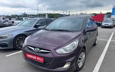 Hyundai Solaris II рестайлинг, 2011 год, 535 000 рублей, 1 фотография