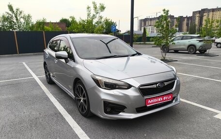 Subaru Impreza IV, 2017 год, 1 630 000 рублей, 1 фотография