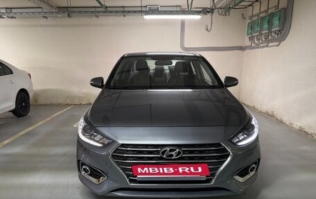 Hyundai Solaris II рестайлинг, 2017 год, 1 550 000 рублей, 3 фотография