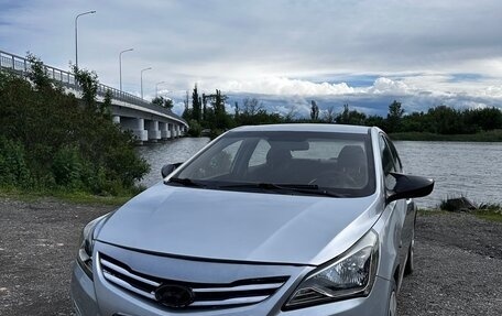 Hyundai Solaris II рестайлинг, 2015 год, 620 000 рублей, 1 фотография