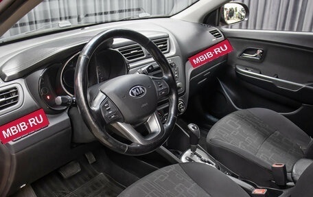 KIA Rio III рестайлинг, 2013 год, 877 000 рублей, 17 фотография