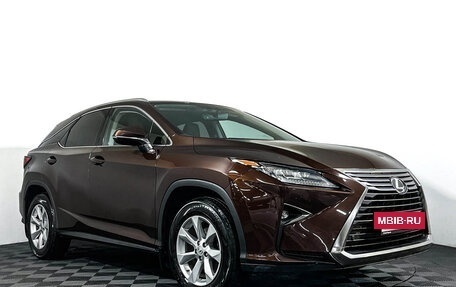 Lexus RX IV рестайлинг, 2016 год, 3 497 000 рублей, 3 фотография