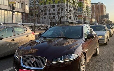 Jaguar XF I рестайлинг, 2014 год, 1 590 000 рублей, 2 фотография