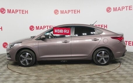 Hyundai Solaris II рестайлинг, 2018 год, 1 278 000 рублей, 8 фотография