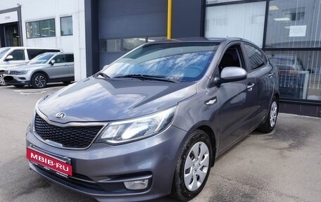 KIA Rio III рестайлинг, 2017 год, 1 201 000 рублей, 1 фотография