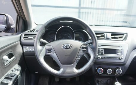 KIA Rio III рестайлинг, 2017 год, 1 201 000 рублей, 13 фотография