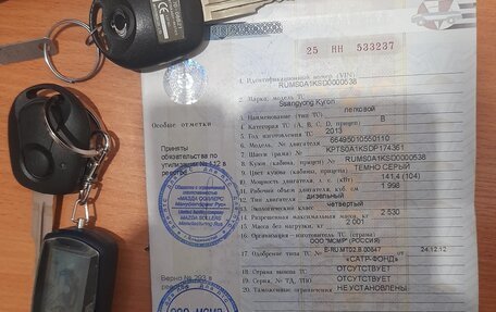 SsangYong Kyron I, 2013 год, 1 070 000 рублей, 17 фотография