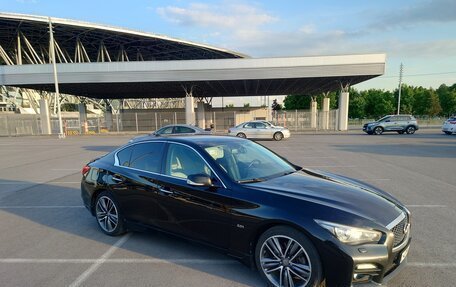 Infiniti Q50 I рестайлинг, 2014 год, 1 850 000 рублей, 2 фотография