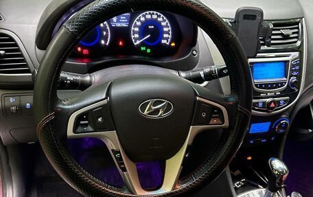 Hyundai Solaris II рестайлинг, 2011 год, 820 000 рублей, 21 фотография