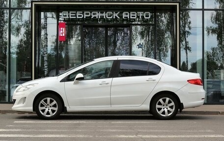 Peugeot 408 I рестайлинг, 2012 год, 595 000 рублей, 3 фотография