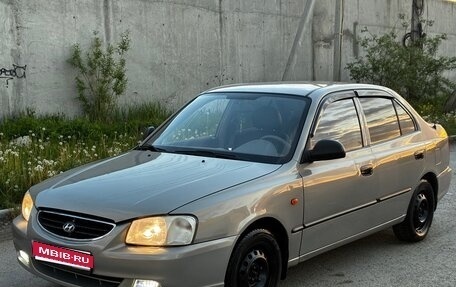 Hyundai Accent II, 2007 год, 385 000 рублей, 1 фотография