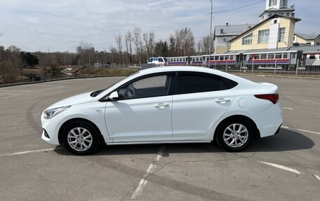 Hyundai Solaris II рестайлинг, 2017 год, 1 400 000 рублей, 3 фотография