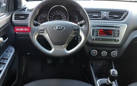 KIA Rio III рестайлинг, 2016 год, 1 099 000 рублей, 5 фотография