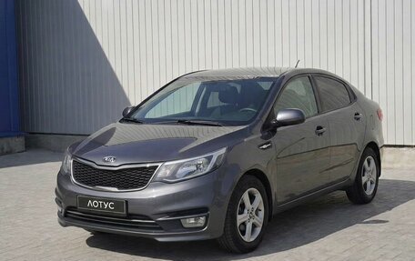 KIA Rio III рестайлинг, 2016 год, 1 099 000 рублей, 2 фотография