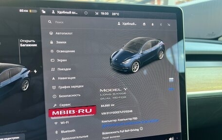Tesla Model Y I, 2020 год, 3 490 000 рублей, 26 фотография