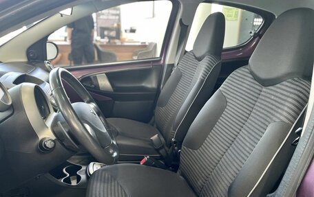 Peugeot 107 I рестайлинг, 2013 год, 599 900 рублей, 12 фотография