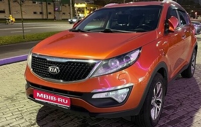 KIA Sportage III, 2014 год, 1 149 000 рублей, 1 фотография