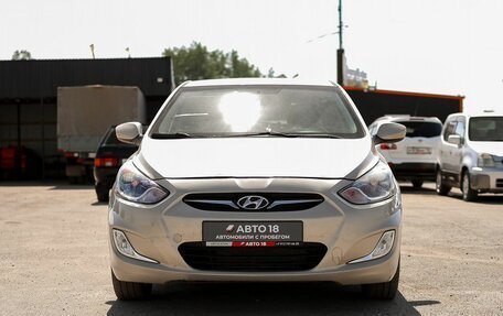 Hyundai Solaris II рестайлинг, 2012 год, 615 000 рублей, 3 фотография