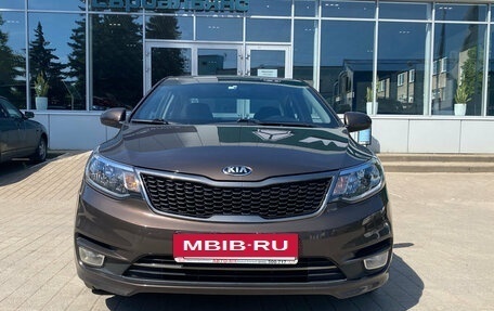 KIA Rio III рестайлинг, 2016 год, 1 059 000 рублей, 2 фотография
