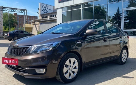 KIA Rio III рестайлинг, 2016 год, 1 059 000 рублей, 3 фотография