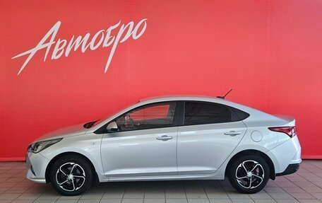Hyundai Solaris II рестайлинг, 2021 год, 1 449 000 рублей, 2 фотография