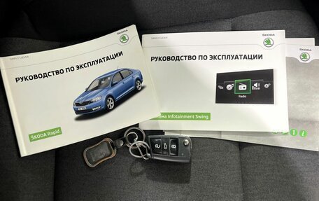 Skoda Rapid I, 2016 год, 1 100 000 рублей, 21 фотография