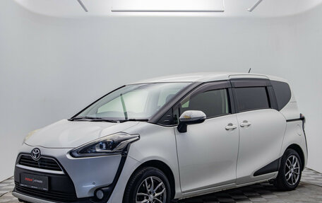 Toyota Sienta II, 2017 год, 1 460 000 рублей, 2 фотография