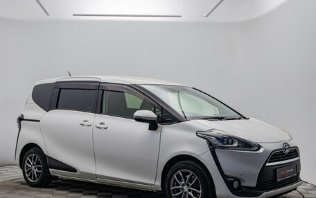 Toyota Sienta II, 2017 год, 1 460 000 рублей, 8 фотография