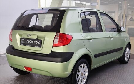 Hyundai Getz I рестайлинг, 2008 год, 499 000 рублей, 6 фотография