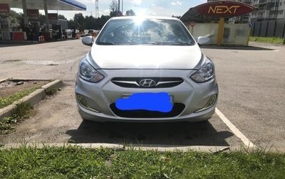 Hyundai Solaris II рестайлинг, 2011 год, 635 000 рублей, 1 фотография