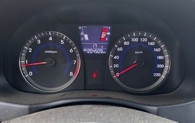 Hyundai Solaris II рестайлинг, 2012 год, 550 000 рублей, 1 фотография