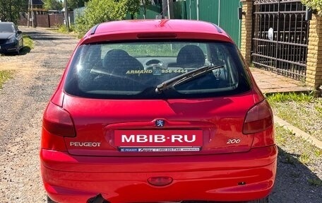 Peugeot 206, 2001 год, 150 000 рублей, 3 фотография