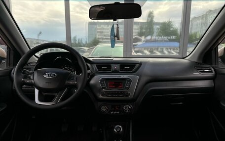 KIA Rio III рестайлинг, 2014 год, 879 000 рублей, 10 фотография