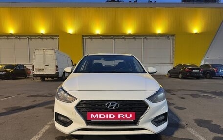 Hyundai Solaris II рестайлинг, 2019 год, 965 000 рублей, 2 фотография