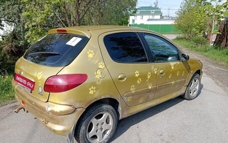 Peugeot 206, 2002 год, 75 000 рублей, 3 фотография