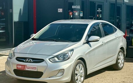 Hyundai Solaris II рестайлинг, 2011 год, 559 000 рублей, 6 фотография