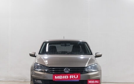 Volkswagen Polo VI (EU Market), 2016 год, 1 169 000 рублей, 2 фотография