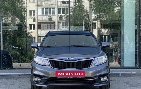 KIA Rio III рестайлинг, 2016 год, 1 050 000 рублей, 2 фотография
