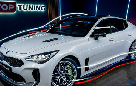 KIA Stinger I, 2018 год, 2 300 000 рублей, 21 фотография