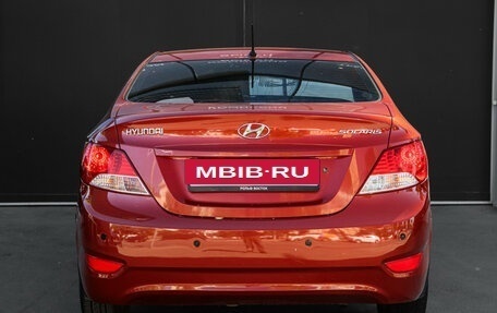 Hyundai Solaris II рестайлинг, 2013 год, 850 000 рублей, 5 фотография