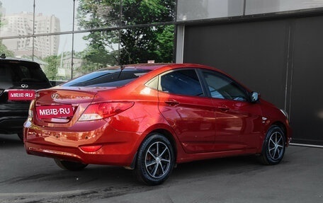 Hyundai Solaris II рестайлинг, 2013 год, 850 000 рублей, 4 фотография