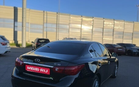 Infiniti Q50 I рестайлинг, 2015 год, 1 850 000 рублей, 18 фотография