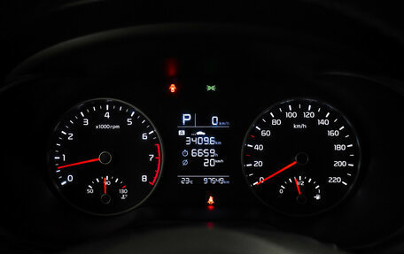 KIA Rio IV, 2018 год, 1 389 000 рублей, 19 фотография